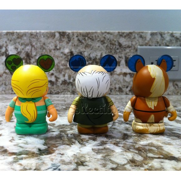 Disney Parks Beauty and the Beast Vinyl Figure Vinylmation Set Series 1 Belle - Picture 9 of 12